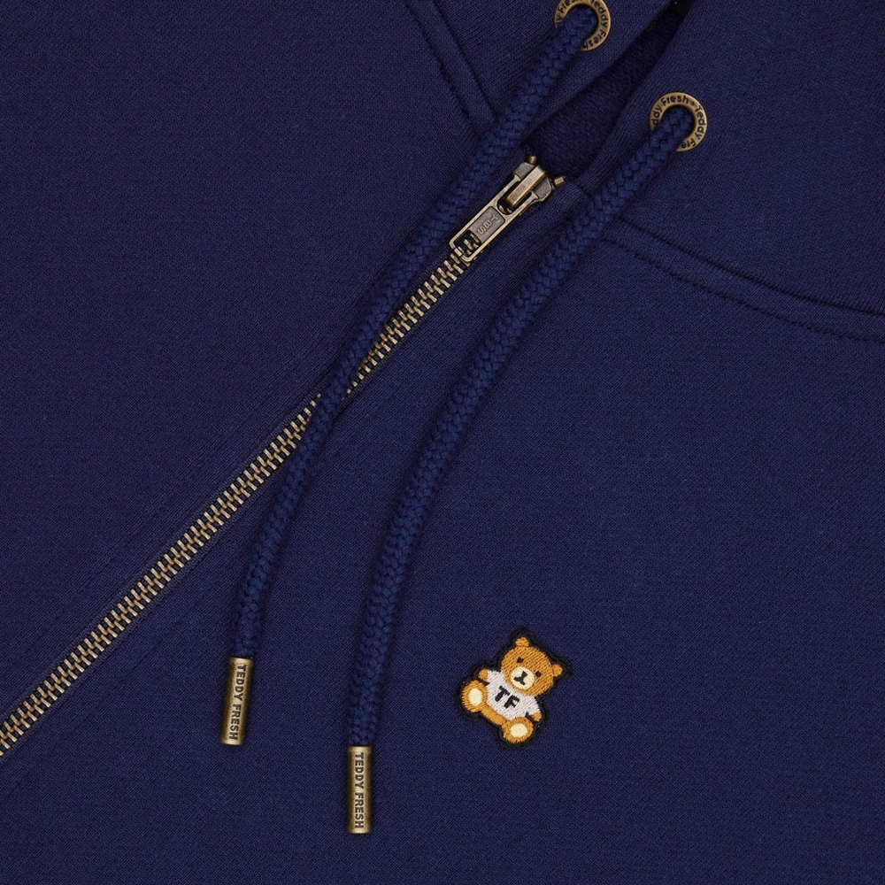 NWOT Teddy Fresh Classic Bear Ear Zip Hoodie - Picture 6 of 14